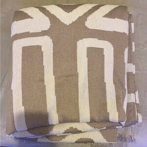 Modern Tan and Cream couch cover